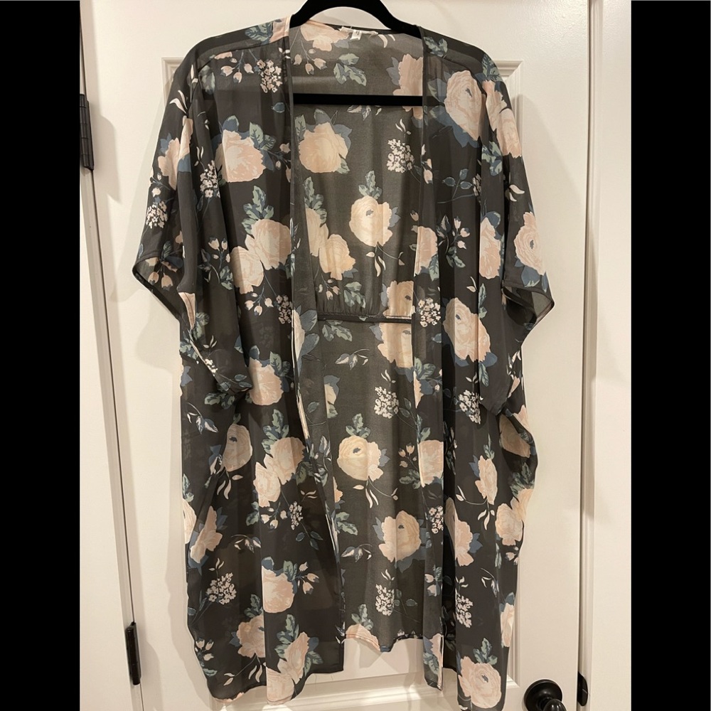 Maurices Floral Kimono